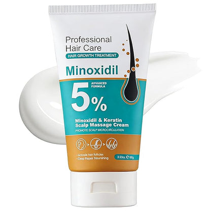 Minoxidil 5% Keratin Scalp Massage Cream