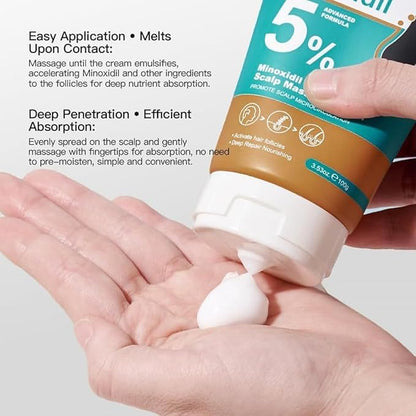 Minoxidil 5% Keratin Scalp Massage Cream