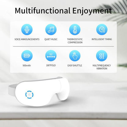 Eye Massager with Heat & 5 Modes | Perfect Gift for Screen Users