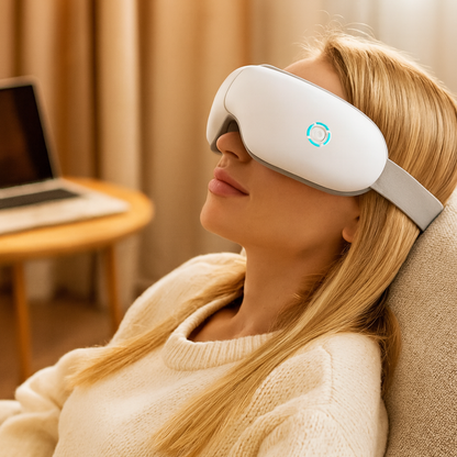 Eye Massager with Heat & 5 Modes | Perfect Gift for Screen Users